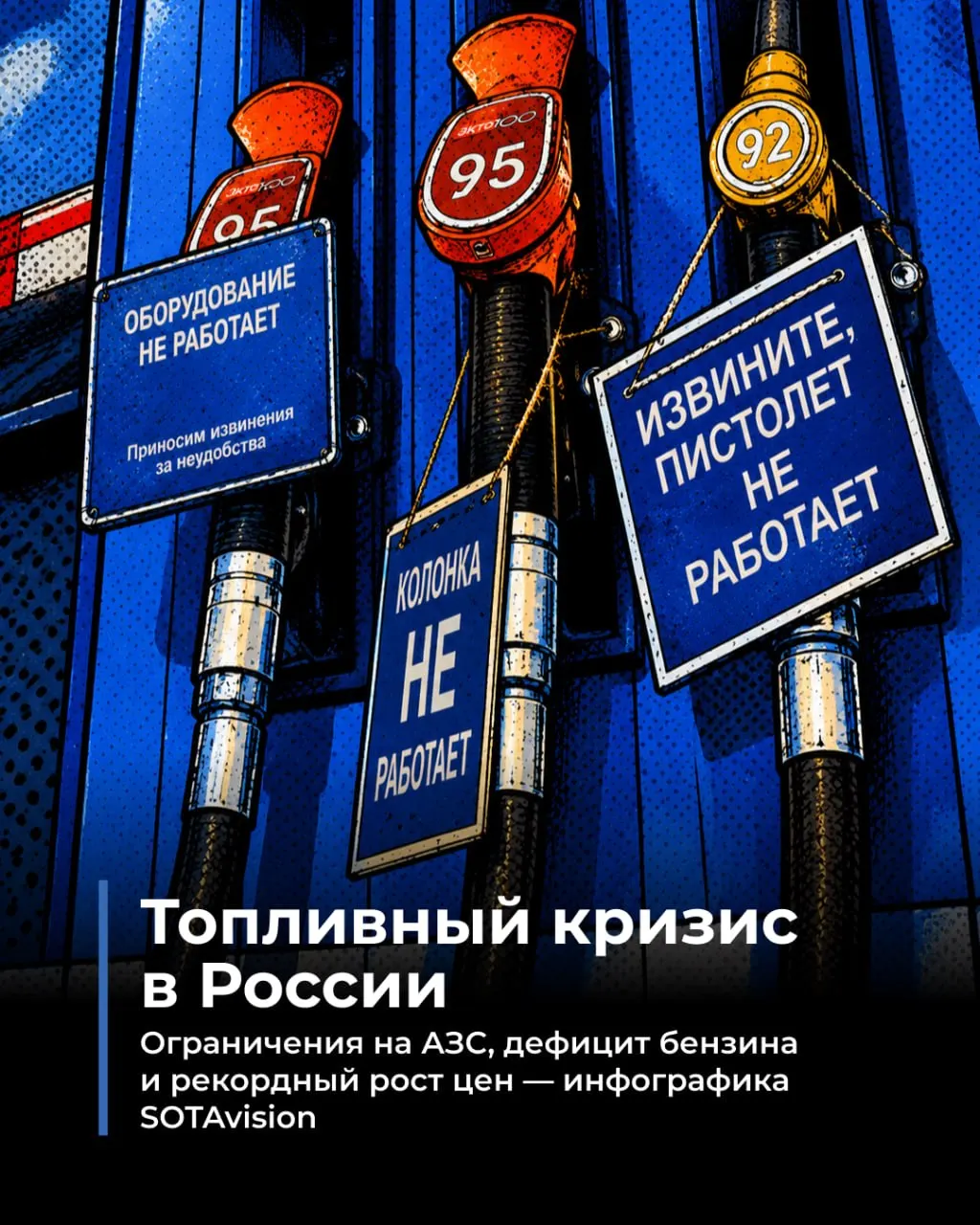 После атак на НПЗ и перебоев с поставками регионы вводят лимиты на отпуск топлива — ограничения по литражу, запреты на разлив в канистры и локальные приостановки продаж. Одновременно растут цены: бензин дорожает быстрее инфляции, власти и компании пытаются избежать локального дефицита.