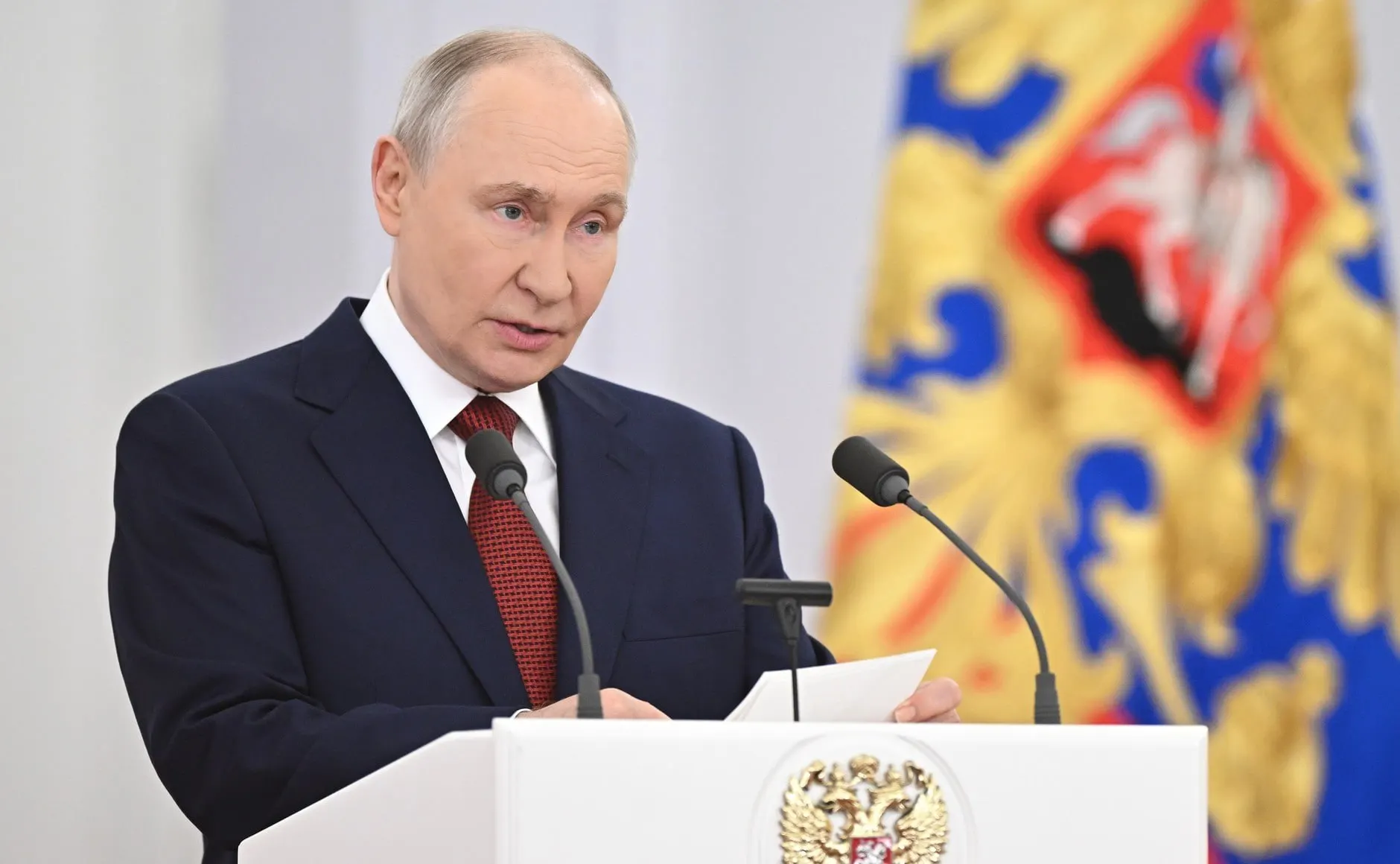 Президент заявил о достижении целей в СВО, охарактеризовал западные санкции как неэффективные, обозначил приоритеты бюджета на три года и предупредил о террористической угрозе со стороны противников.