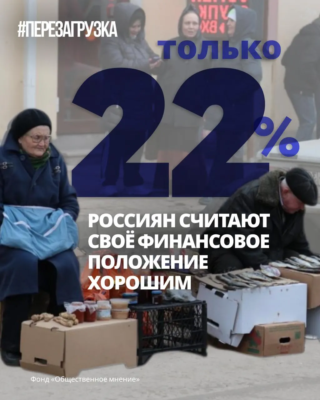 Опросы ВЦИОМ и ФОМ фиксируют тревожную динамику ожиданий и доходов; начинается кампания «За мир и свободу» в более чем 130 округах по всей стране.