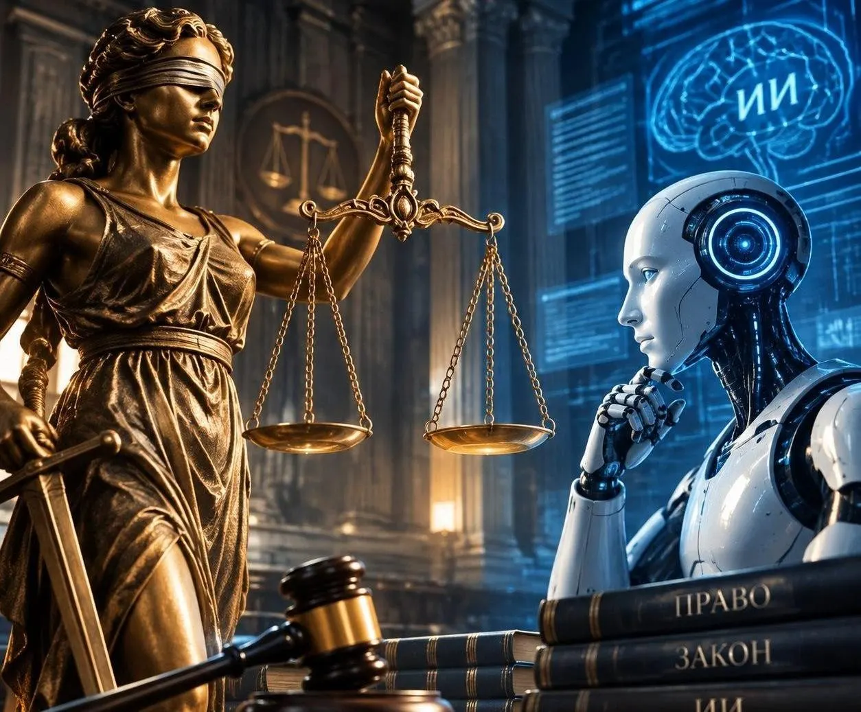 Через год в судах начнут применяться системы искусственного интеллекта для поддержки принятия решений.